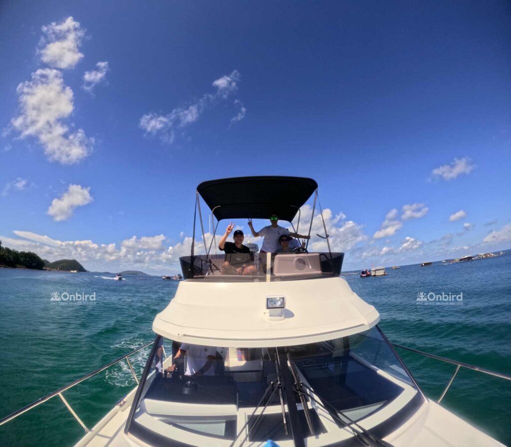 The outward appearance of the yacht