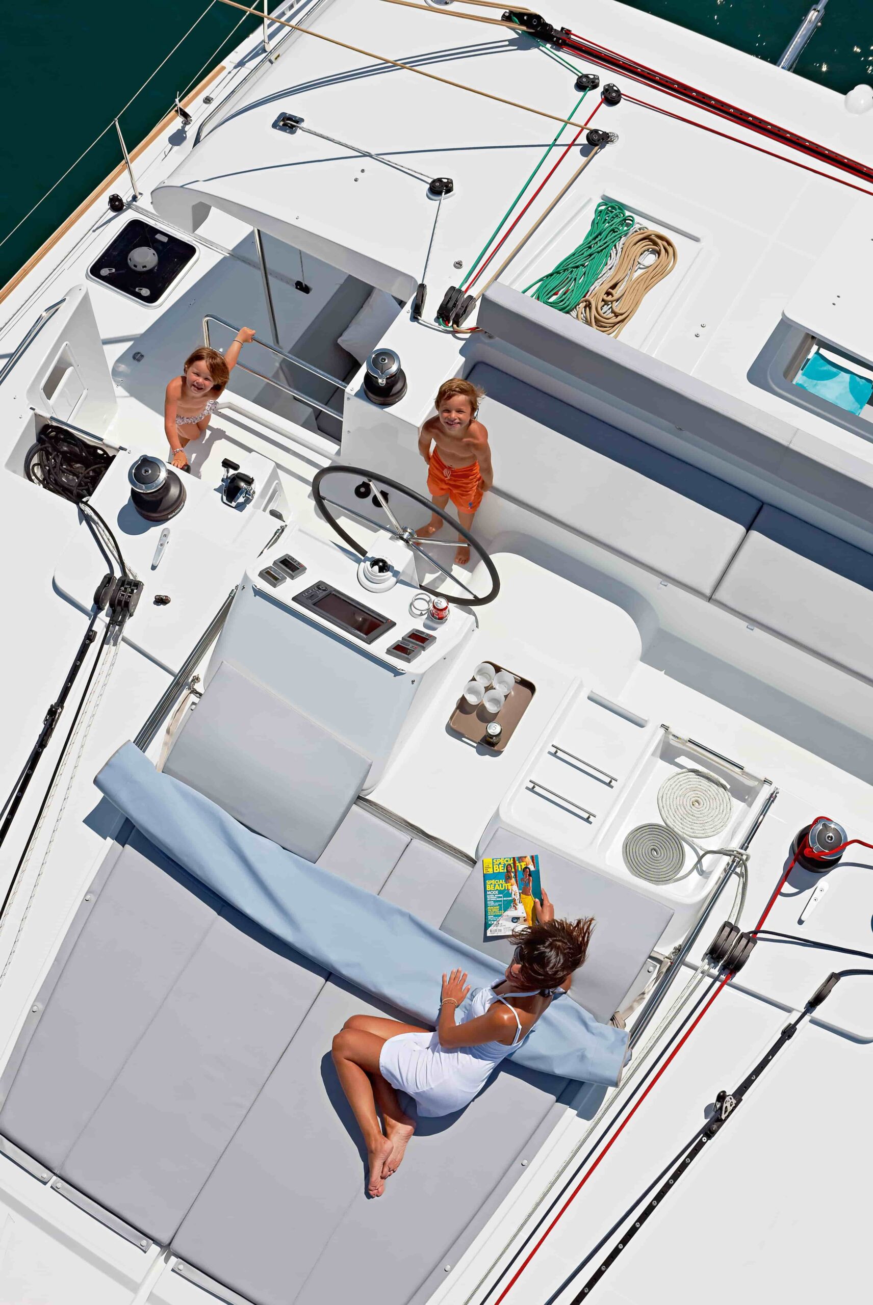 Sailing Yacht in Phu Quoc Island, Vietnam